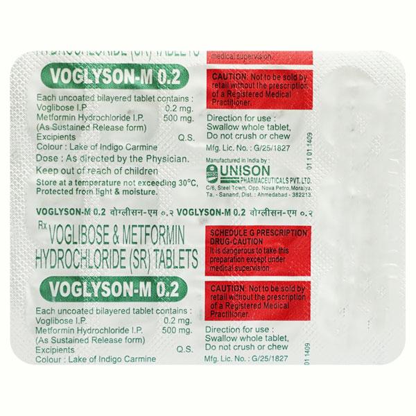 Voglyson M 0.2mg Tablet 15'S
