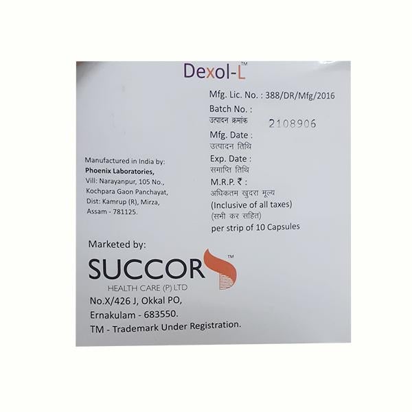 DEXOL L Capsule 10's