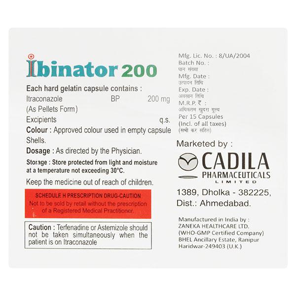 IBINATOR 200 Capsule 15's
