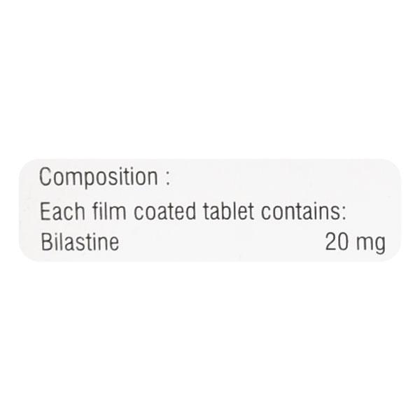BILAMED 20 Tablet 10's