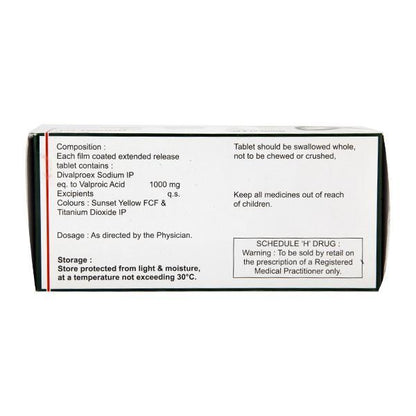 Divalgress ER 1000mg Tablet 10'S