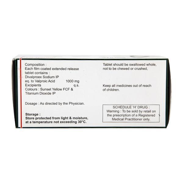 Divalgress ER 1000mg Tablet 10'S