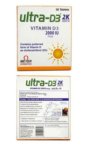 Ultra D3 2K Tablet 30'S