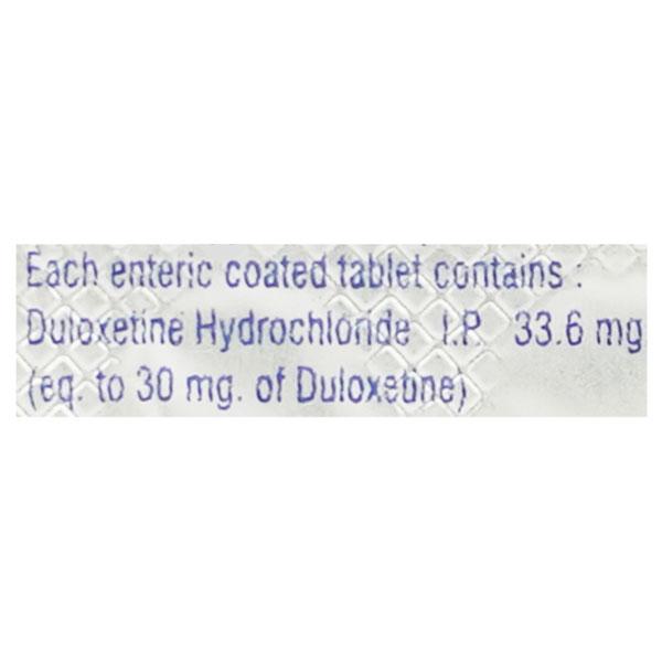 DULOXIN 30mg Tablet 10's