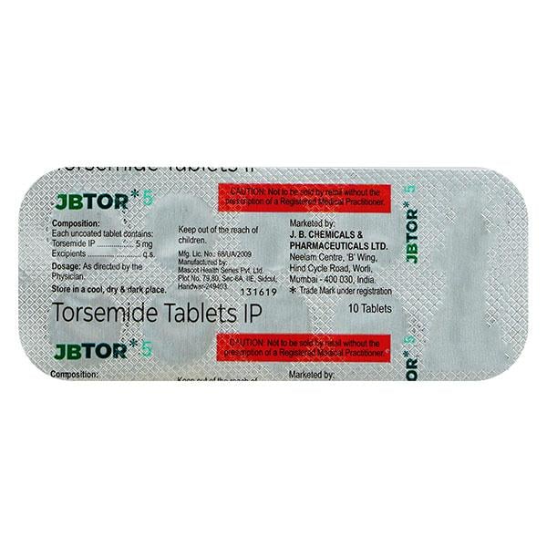 JBTOR 5 Tablet 10's