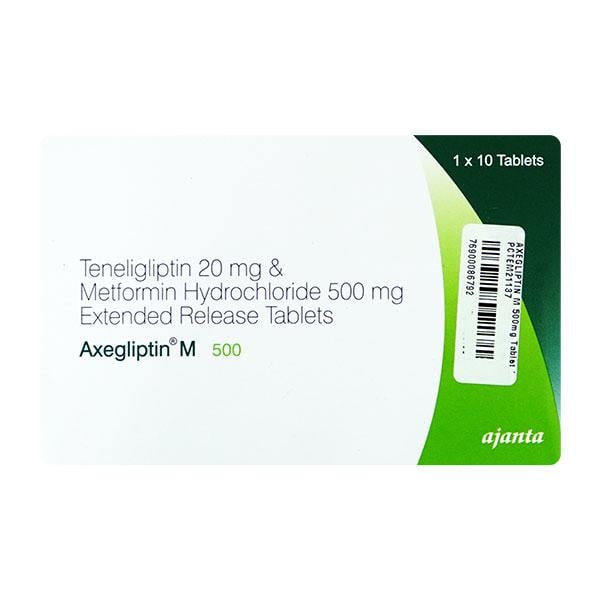 AXEGLIPTIN M 500mg Tablet 10's