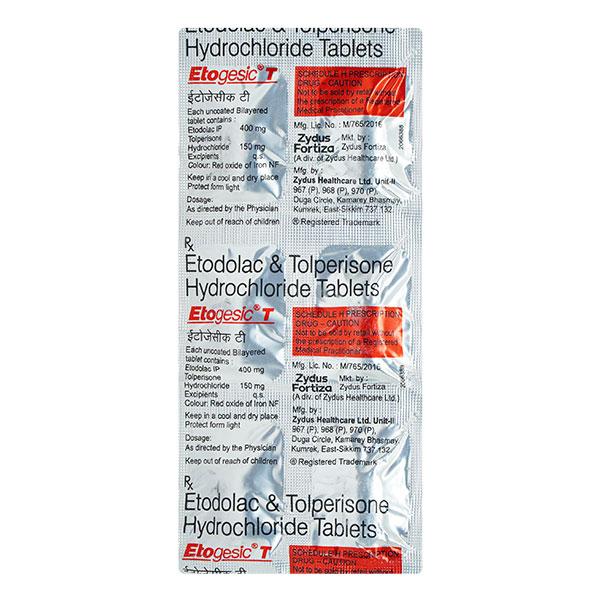 Etogesic T Tablet 10'S