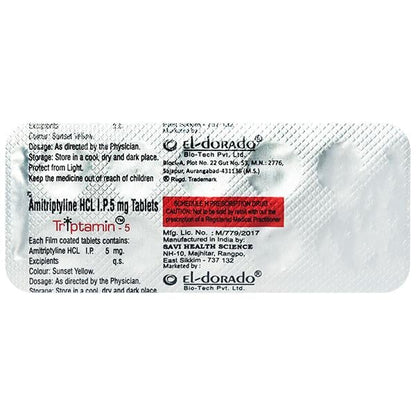 TRIPTAMIN 5 Tablet 10's