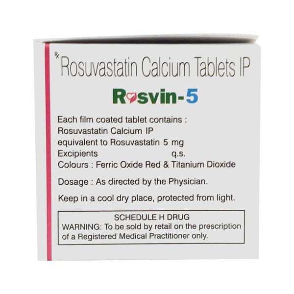 Rosvin 5mg Tablet 10'S