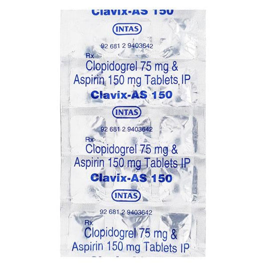Clavix AS 150mg Tablet 15'S
