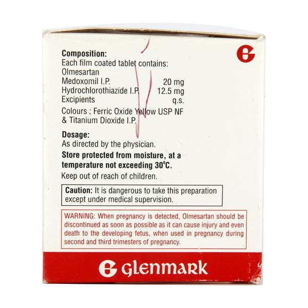 Olmax H 20mg Tablet 15'S