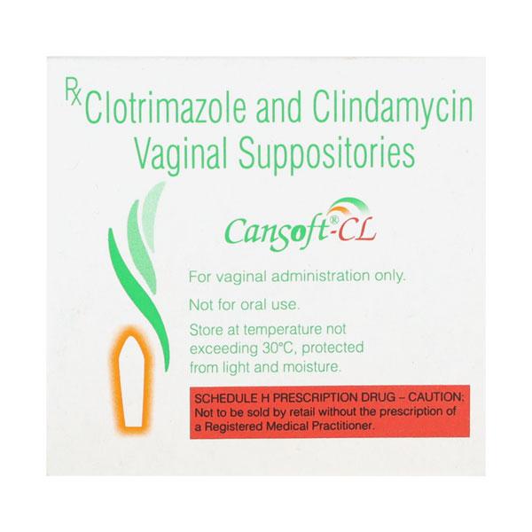 Cansoft CL Vag Suppository 3'S