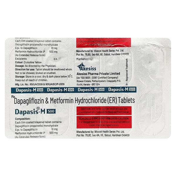 DAPASIS M Tablet 10's