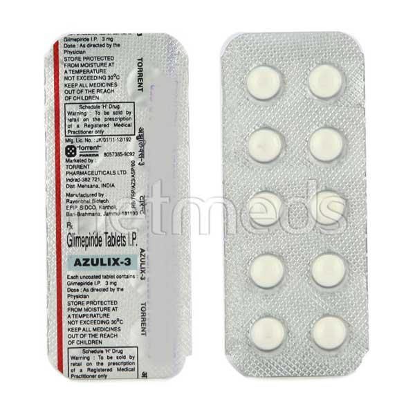 Azulix 3mg Tablet 10'S