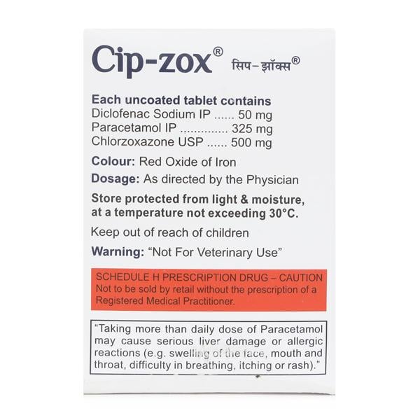 Cipzox Tablet 10'S (N)