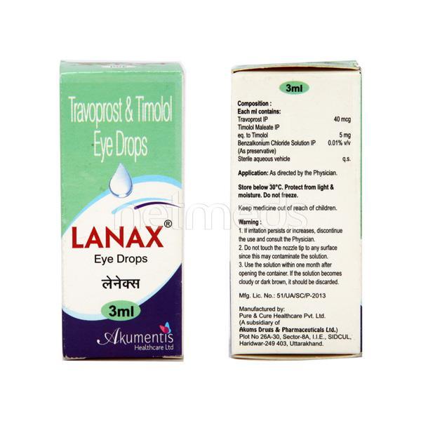 Lanax Eye Drops 3ml