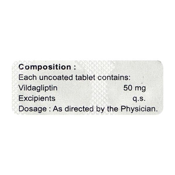 VILDANEX 50mg Tablet 15's