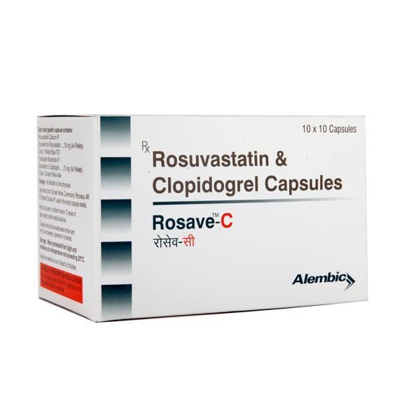 Rosave C 10/75mg Capsule 10'S