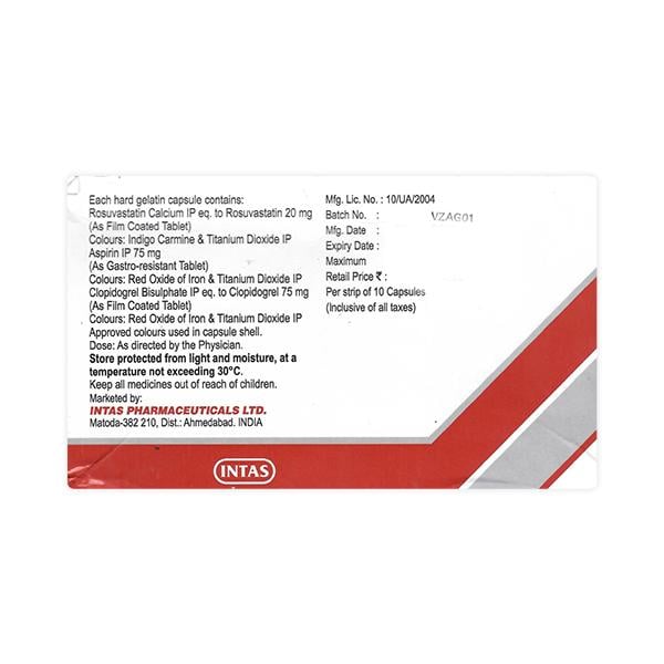 LIPITAS GOLD 20 Capsule 10's