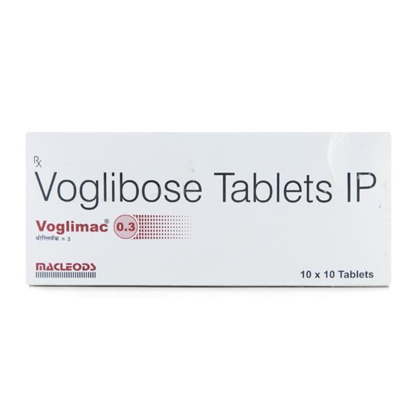 Voglimac 0.3mg Tablet 10'S