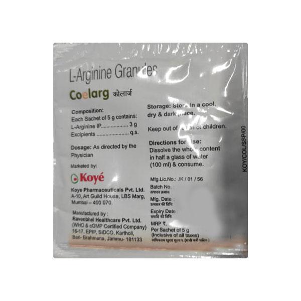 Coelarg Sugar Free Orange Flavour Granules 5gm