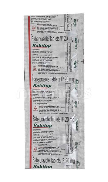 Rabitop 20mg Tablet 10'S