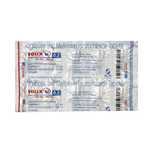 Volix M 0.2mg Tablet 10'S