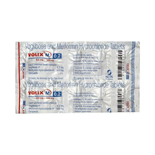 Volix M 0.2mg Tablet 10'S