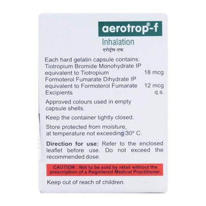 Aerotrop F Capsule 15'S