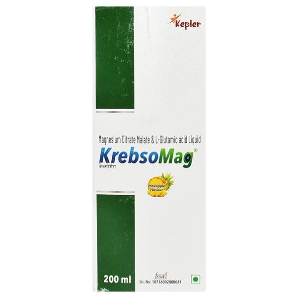 KREBSOMAG PINEAPPLE FLAVOUR Liquid 200ml