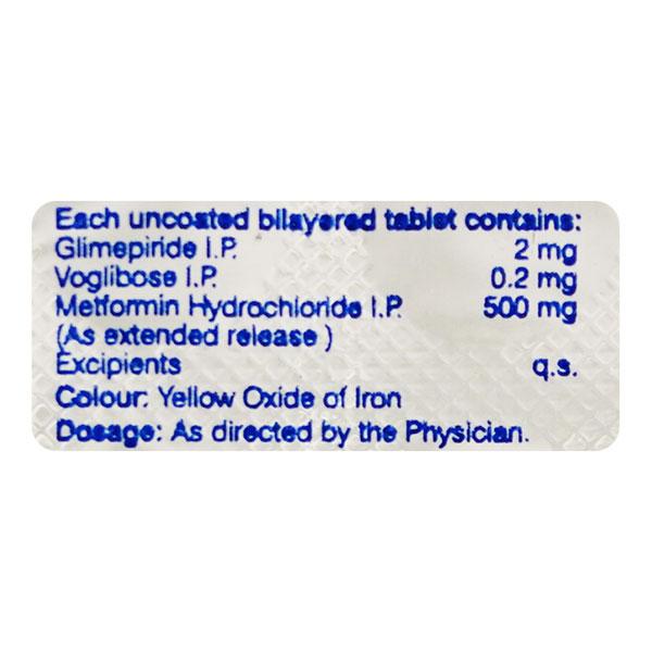 TRIBLEND VG 2mg Tablet 10's