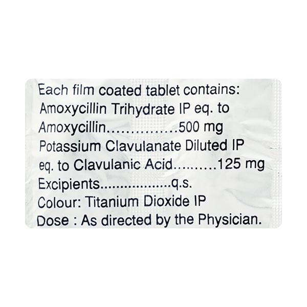 Clavituf 625mg Tablet 10'S