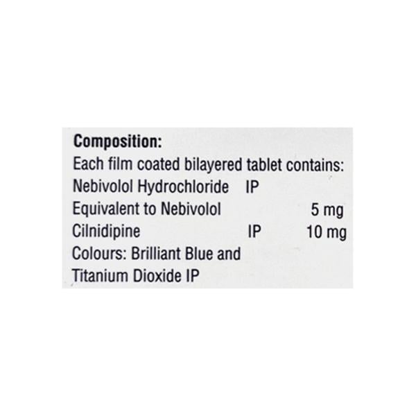CILNEP N 5 Tablet 10's