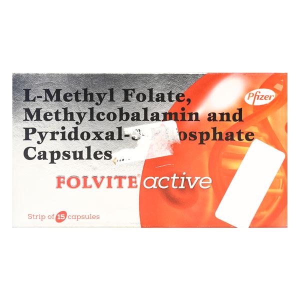 Folvite Active Capsule 15'S