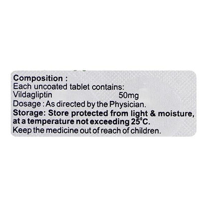 VILNOX 50 Tablet 15's