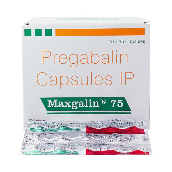 MAXGALIN 75 Capsule 15's