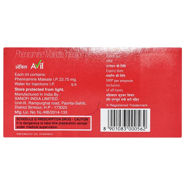Avil Injection 10X2ml