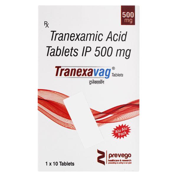 TRANEXAVAG Tablet 10's