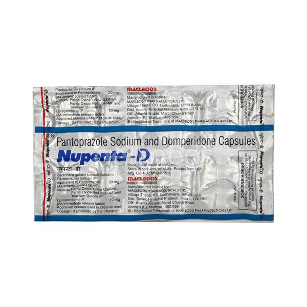 Nupenta D Capsule 10'S