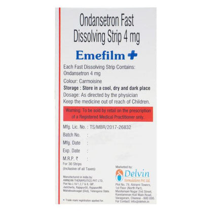 EMEFILM + Fast Dissolving Strip 30's
