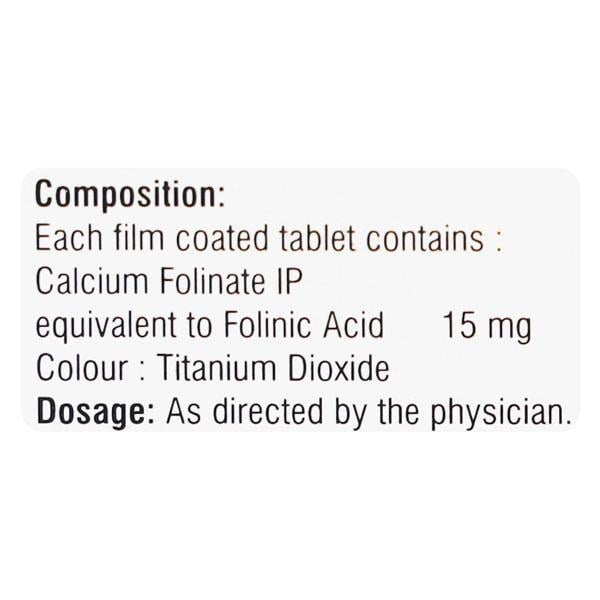Leucorin 15mg Tablet 10'S