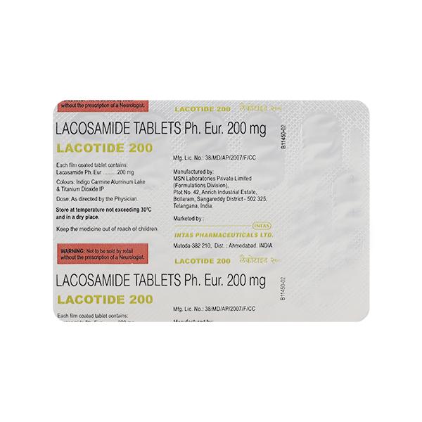 Lacotide 200mg Tablet 10'S