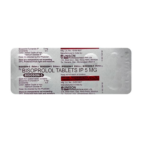 BISOSON 5 Tablet 10's