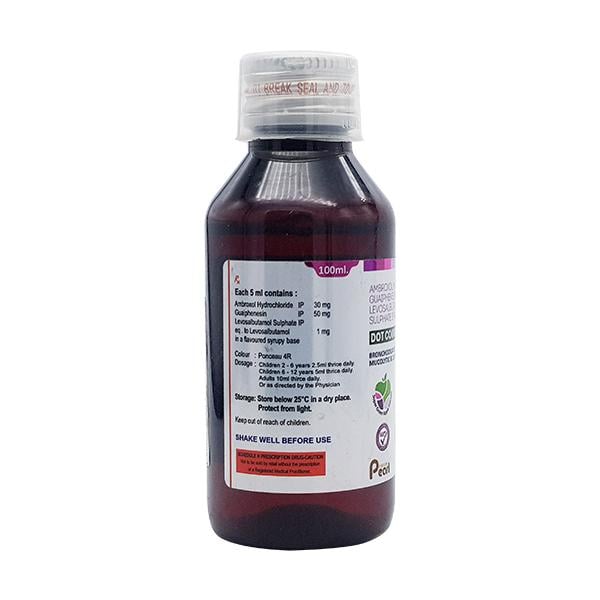 DOT COUGH SUGAR FREE Syrup 100ml