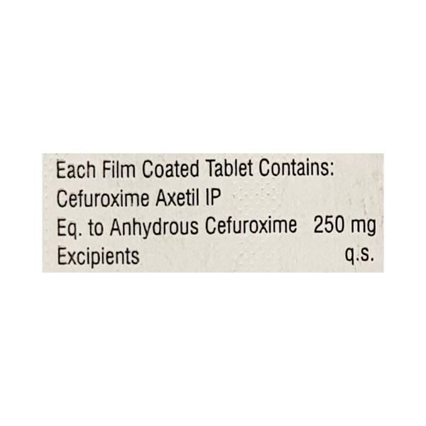 CUTECEF 250 Tablet 10's