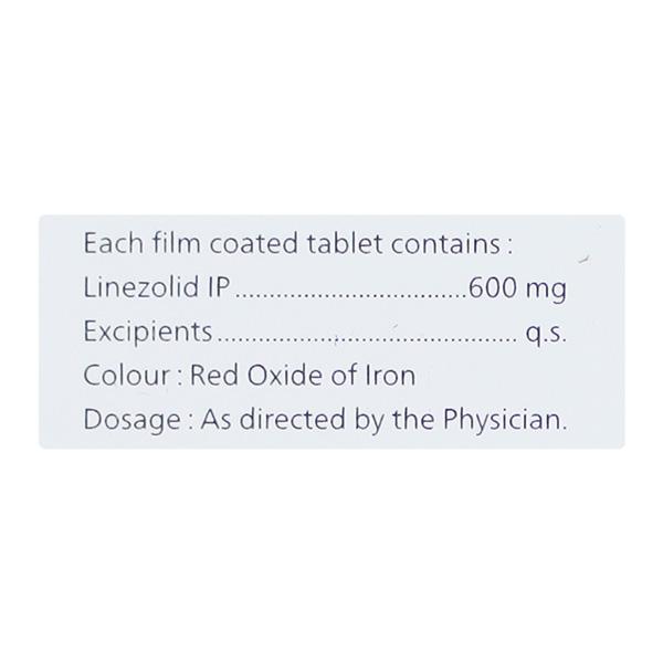 LINOLET 600mg Tablet 4's