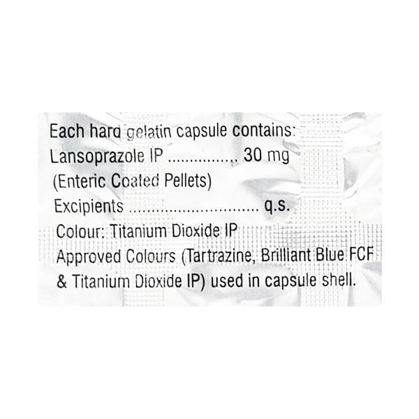 Lanspro 30mg Capsule 15'S