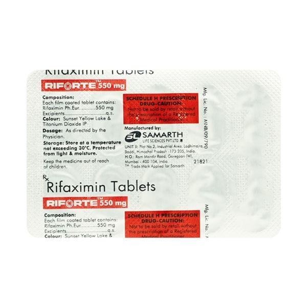 RIFORTE 550 Tablet 10's