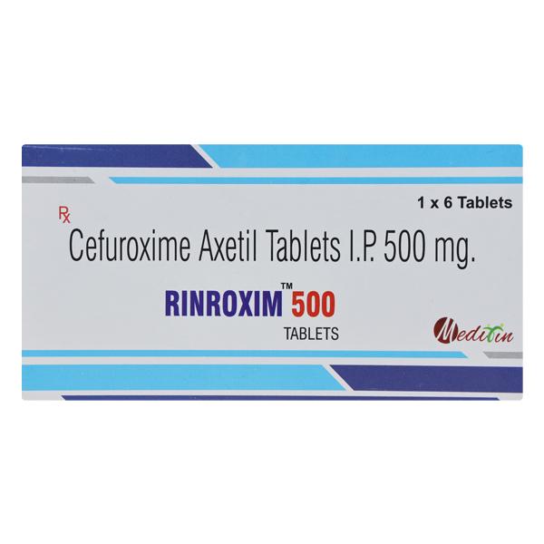RINROXIM 500 Tablet 10's