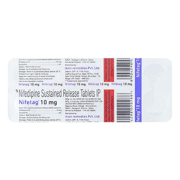 NIFETAG 10 Tablet 10's